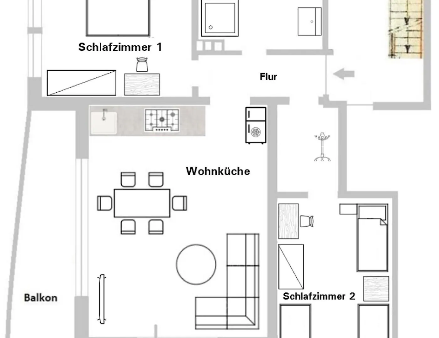 Ferienwohnung 1 